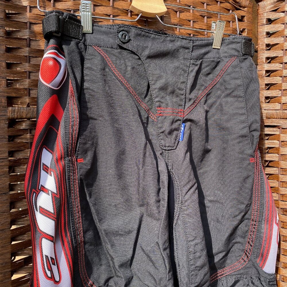 DYE Motorcycle Pants, Red & black, Size S